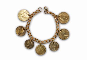 Foreign Coin Bracelet
